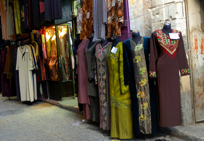 Eine eher arabisch konservative Auswahl aus Jerusalems Altstadt